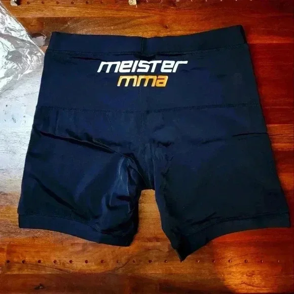 NWT Meister MMA fight workout gym shorts Black. Choose size - Picture 4 of 7